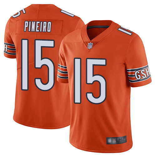 Chicago Bears Limited Orange Men Eddy Pineiro Alternate Jersey NFL Football 15 Vapor Untouchable
